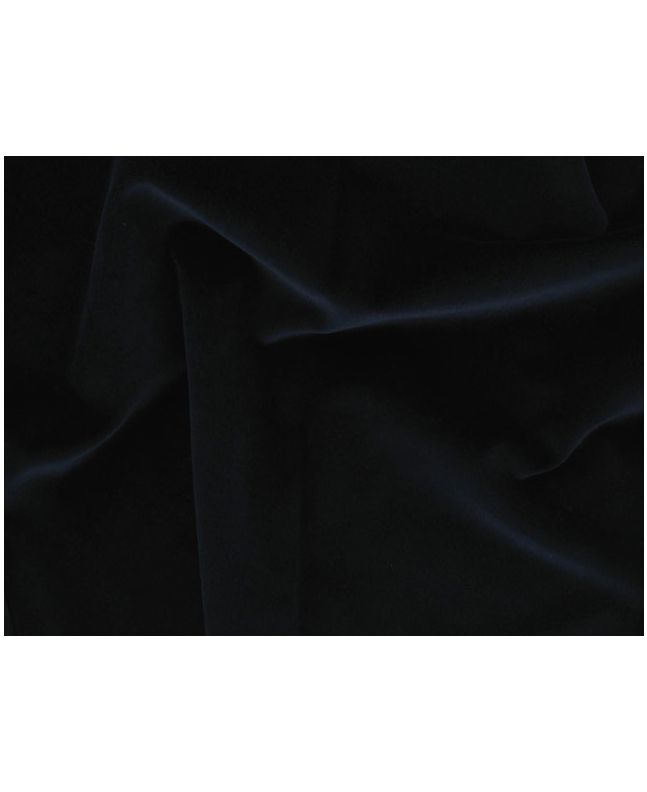 Cotton Pile Velvet, 310 g/m², Navy