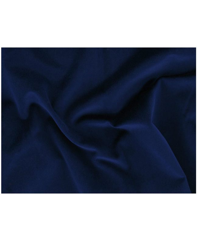 Cotton Pile Velvet, 310 g/m², Royal Blue