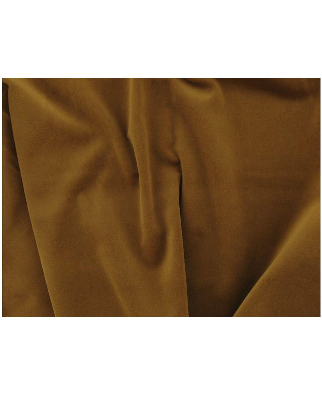 Cotton Pile Velvet, 310 g/m², Walnut