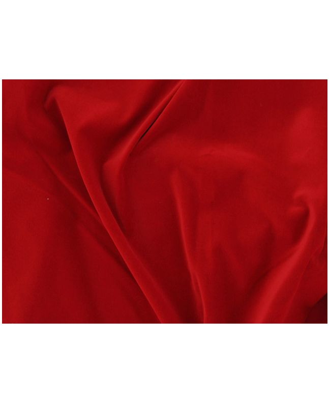 Cotton Pile Velveteen, 240 g/m², Red