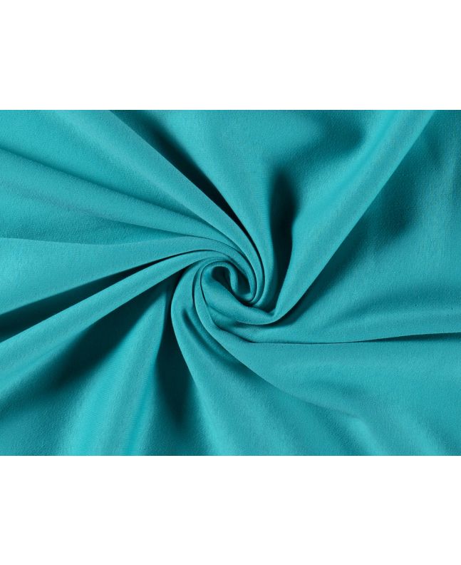 Cotton Rich Brushed Sweatshirt, Turquoise