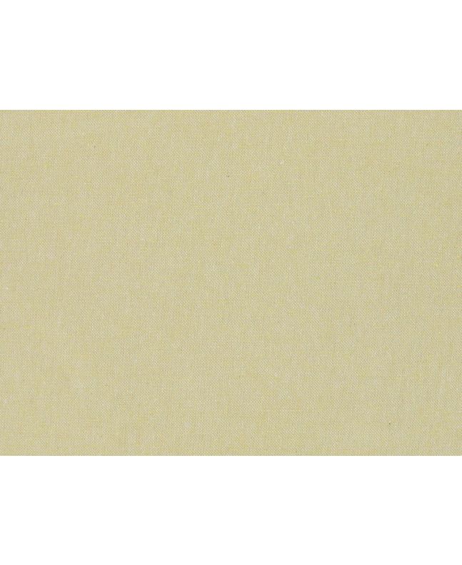 Cotton Rich Linen Look Plain Panama, Pastel Lemon
