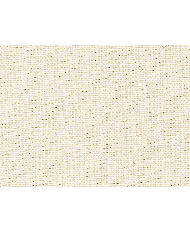 Cotton Rich Linen Look Sparkle, Off White