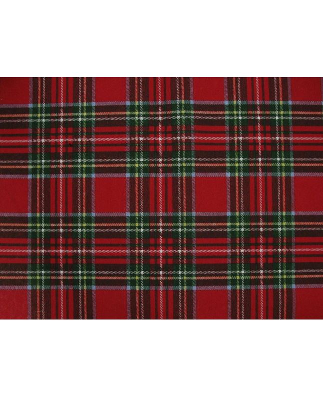 Cotton Rich Panama Christmas Tartan