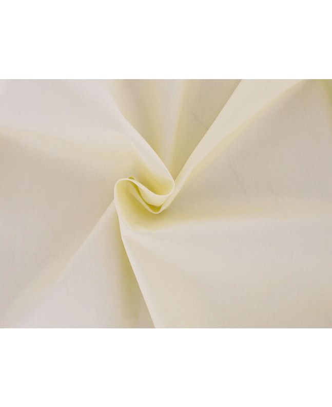 Cotton Rich Sateen Curtain Lining, Cream