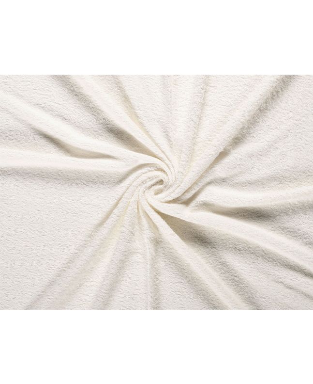 Cotton Rich Towelling, Cream