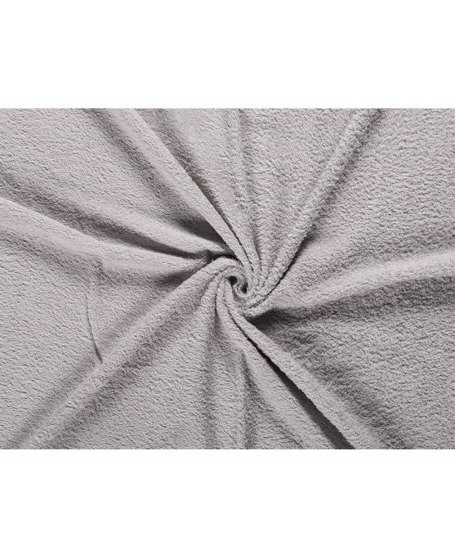 Cotton Rich Towelling, Silver
