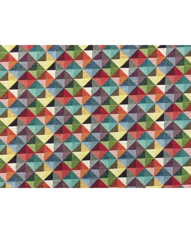 Cotton Rich Woven Tapestry, Little Holland Multicoloured
