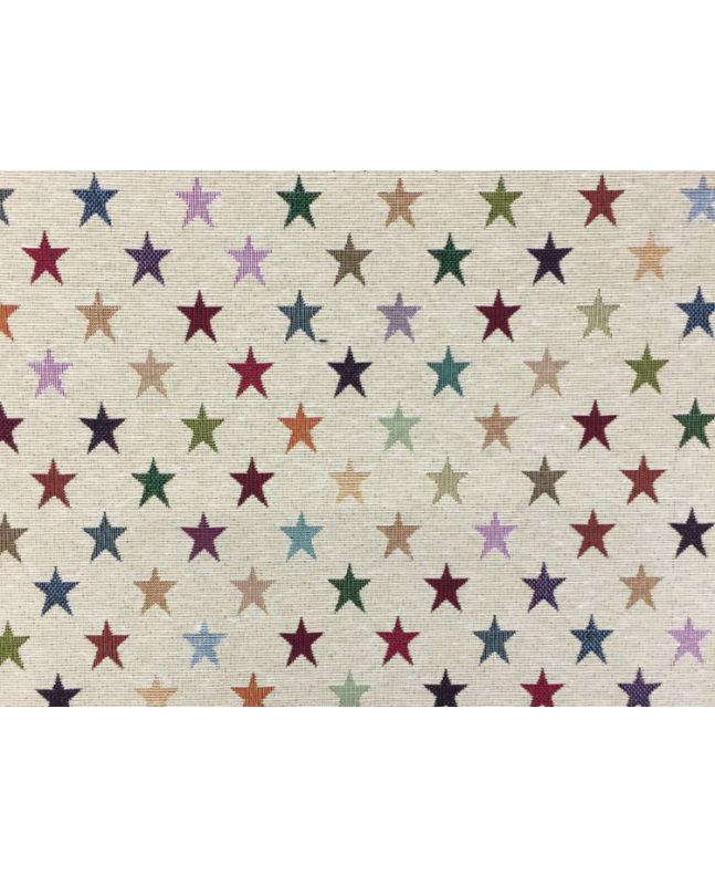 Cotton Rich Woven Tapestry, Lucero Stars