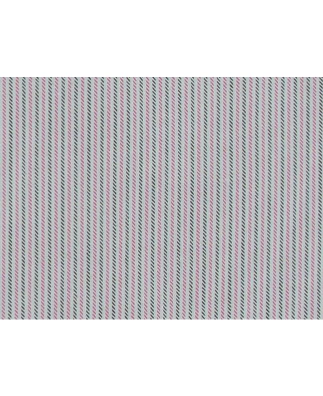 Cotton Shirting, Dash Stripe