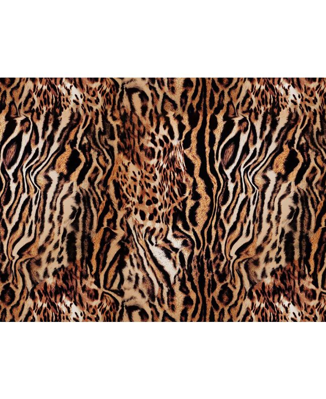 Craft Collection Cotton Print, Animal Magic Jungle Cat