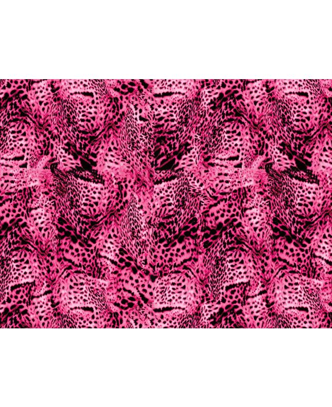 Craft Collection Cotton Print, Animal Magic Pink Panter