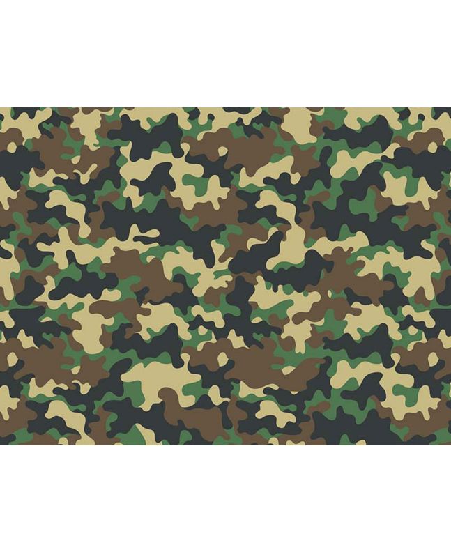Craft Collection Cotton Print, Camoflauge Forest