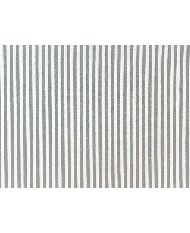 Craft Collection Cotton Print, Candy Stripe, Dark Grey