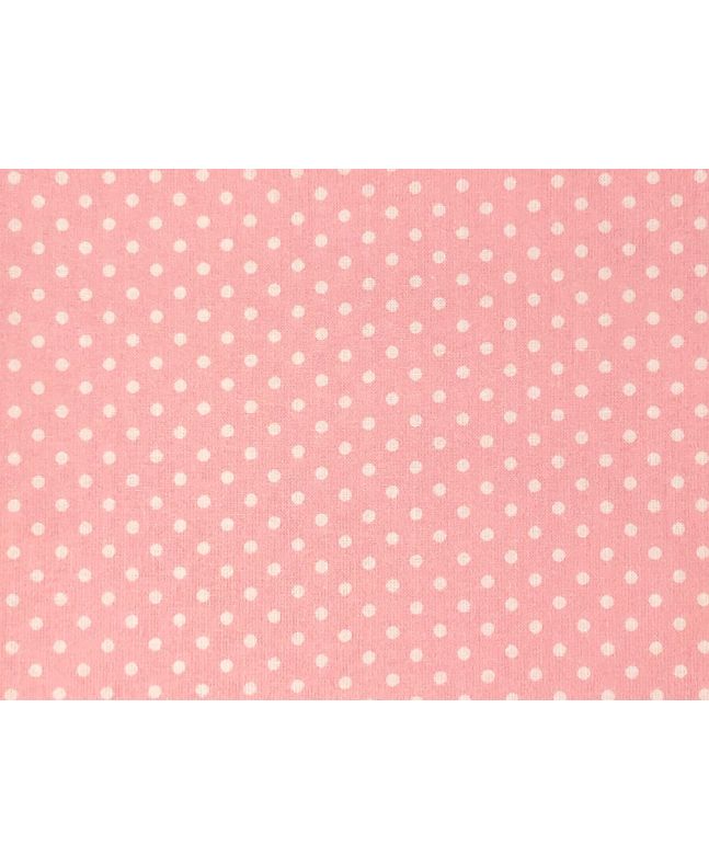 Craft Collection Cotton Print, Small Spot, Candy Pink