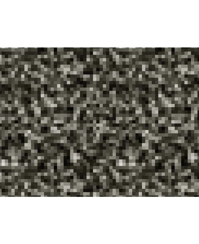 Craft Collection Cotton Print Pixels, Dark Grey