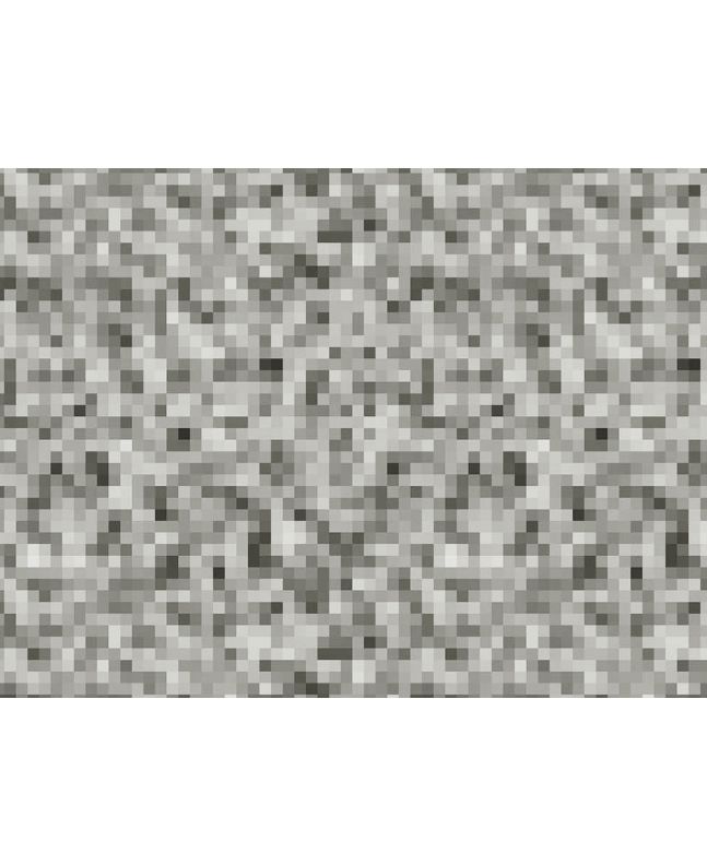Craft Collection Cotton Print Pixels, Light Grey