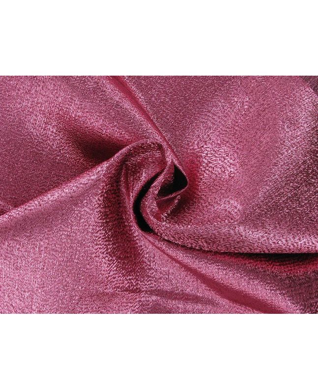 Crinkle Lame, Glossy Pink