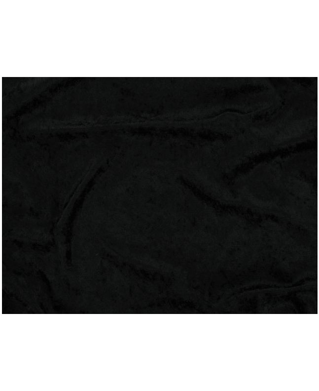 Crushed Velour - Black