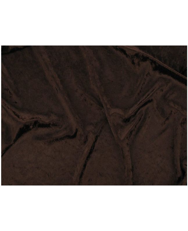Crushed Velour - Chocolate