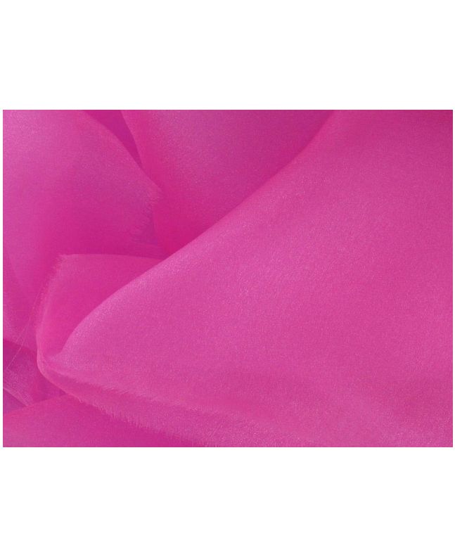 Crystal Organza - Bright Pink