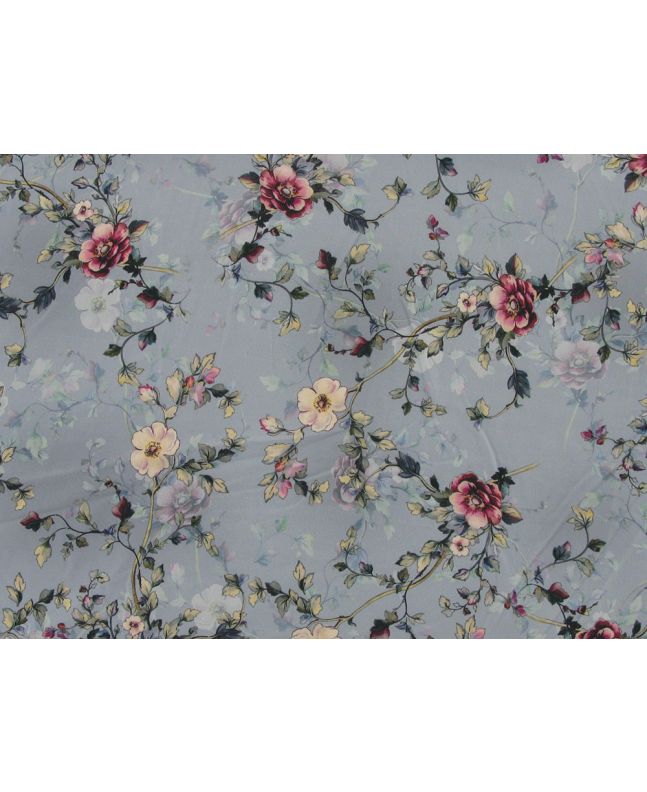 Crystal Smooth Dress Print, Carora, Sky