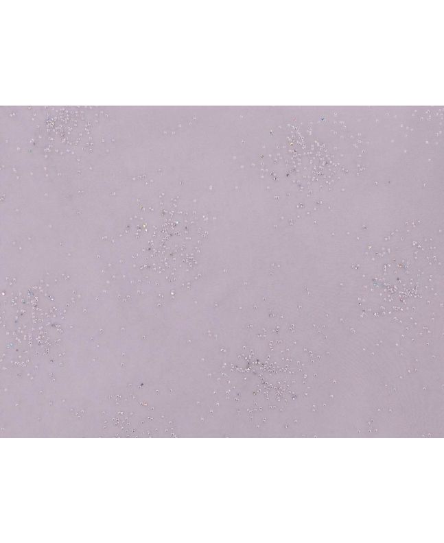 Crystal Starburst Organza, Baby Pink