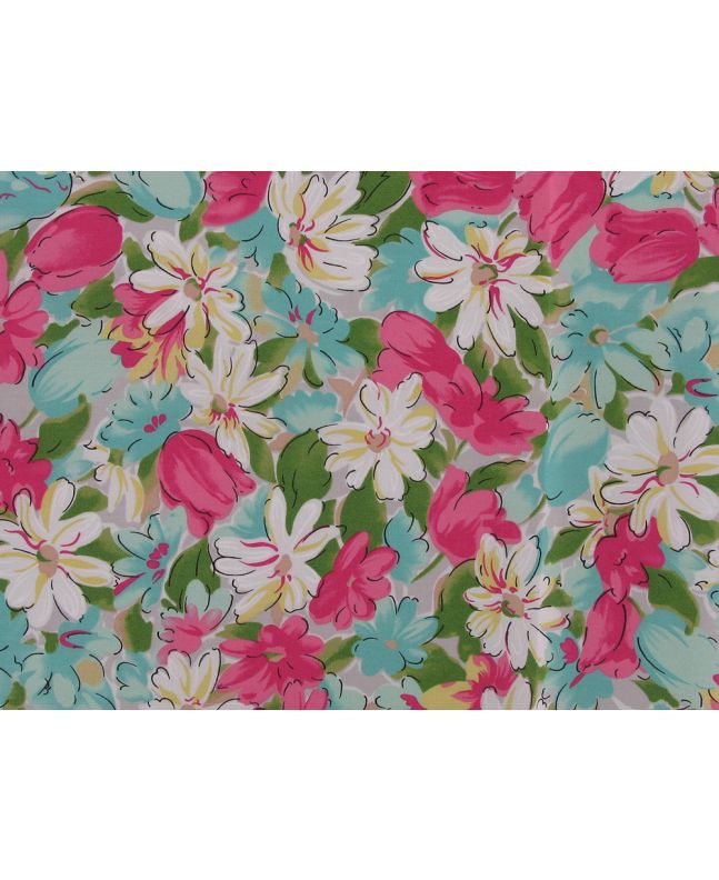 Daisy Bloom Cotton Poplin