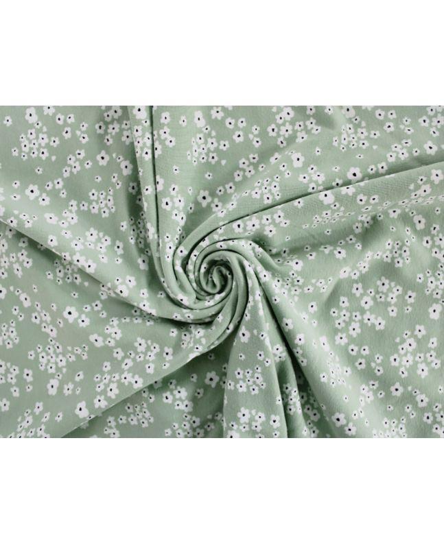 Daisy Fields Cotton Jersey, Sage