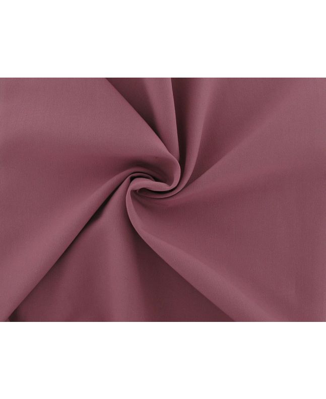 Deadstock Lightly Creped Polycotton Blend, Dusky Pink