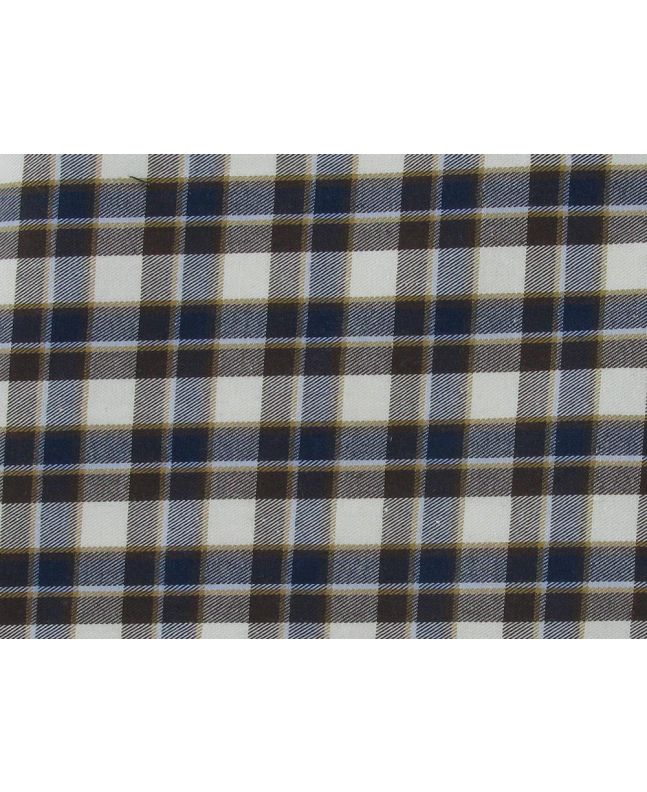 Deadstock Soft Cotton Woven Tartan, Ansley