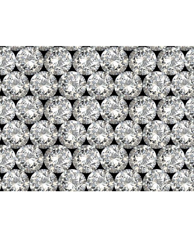 Diamond Glam Cotton Print