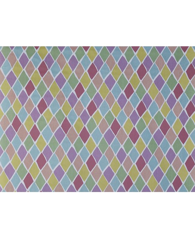 Diamonds Cotton Curtain, Neopolitan
