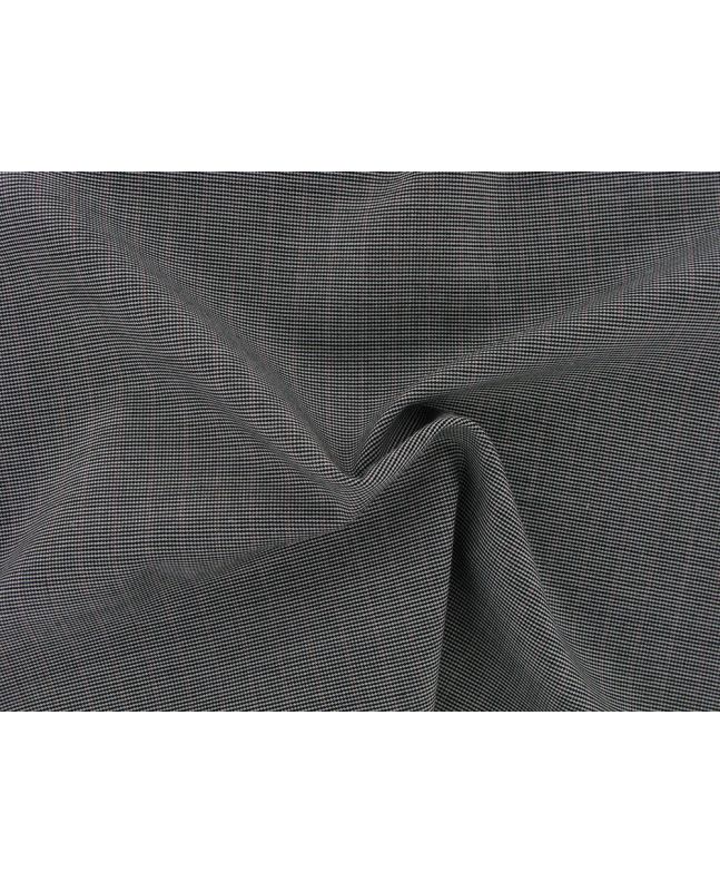 Dogstooth Wool Blend Suiting