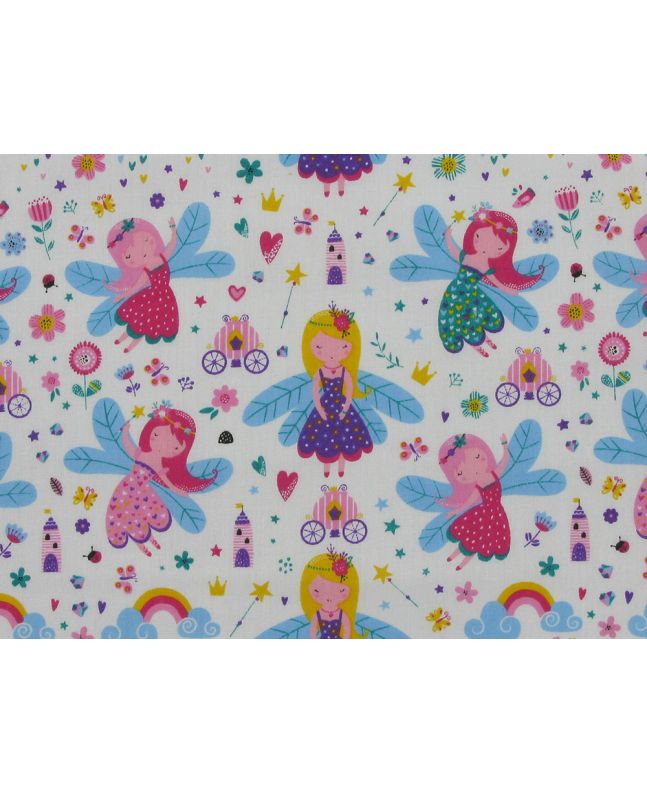 Fairy Princess  Polycotton Print