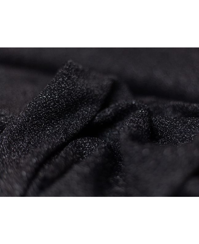 Fancy Firefly Metallic Knit - Black