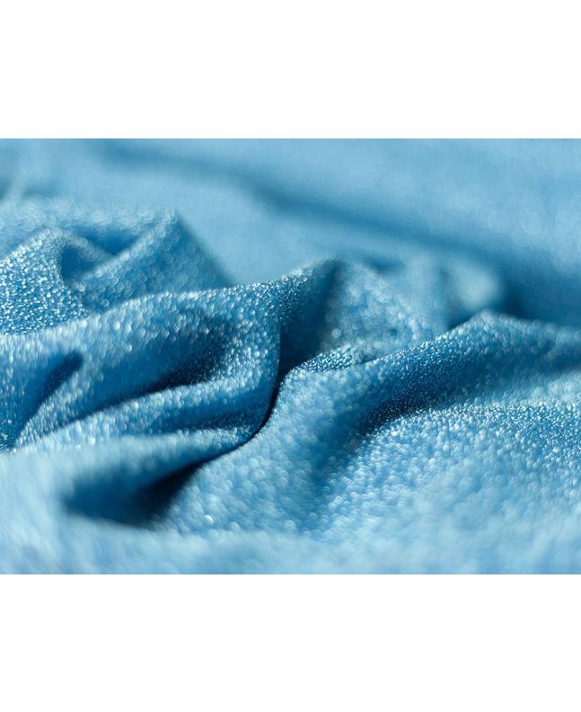 Fancy Firefly Metallic Knit - Turquoise