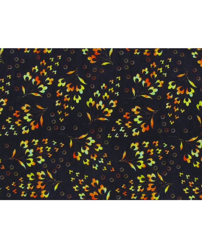 Fantastic Fern Soft Touch Cotton Poplin, Navy