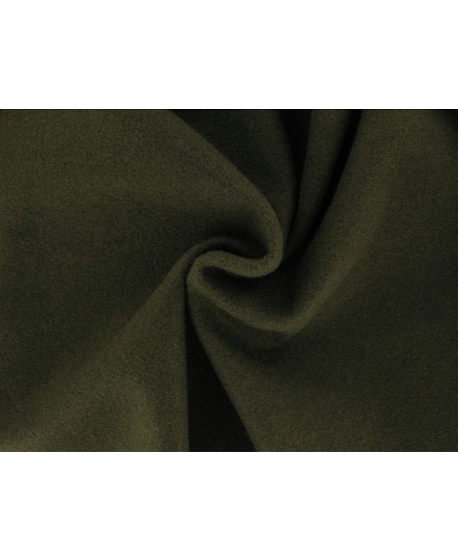 Finn Super Soft Wool Look Coating, Olive