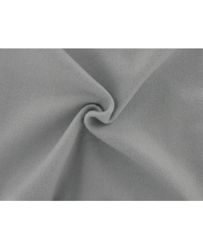 Finn Super Soft Wool Look Coating, Silver