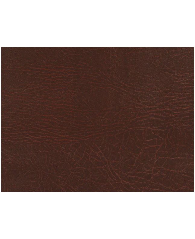 Fire Resistant Leatherette - Chestnut