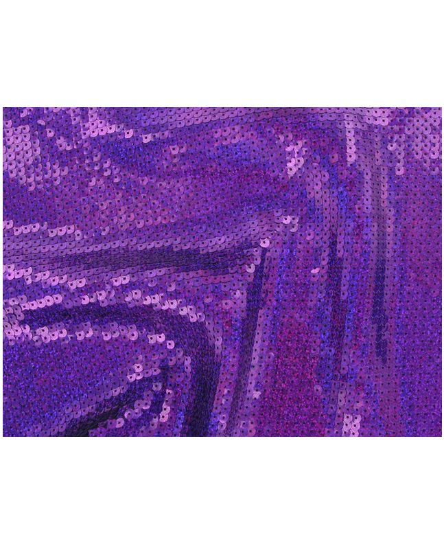 Fishscale Hologram Sequin - Purple