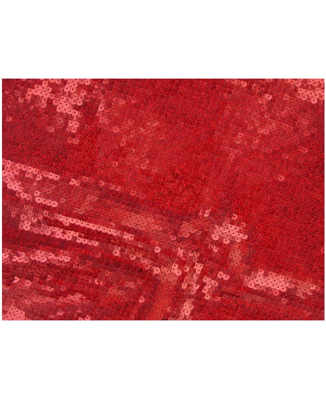 Fishscale Hologram Sequin - Red