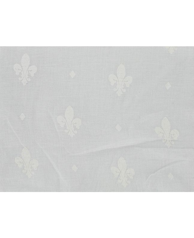 Fleur De Lis Printed Muslin