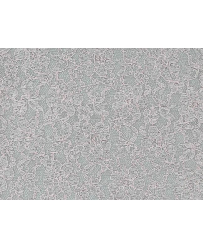 Flower Flutter Corded Lace, Pale Pink