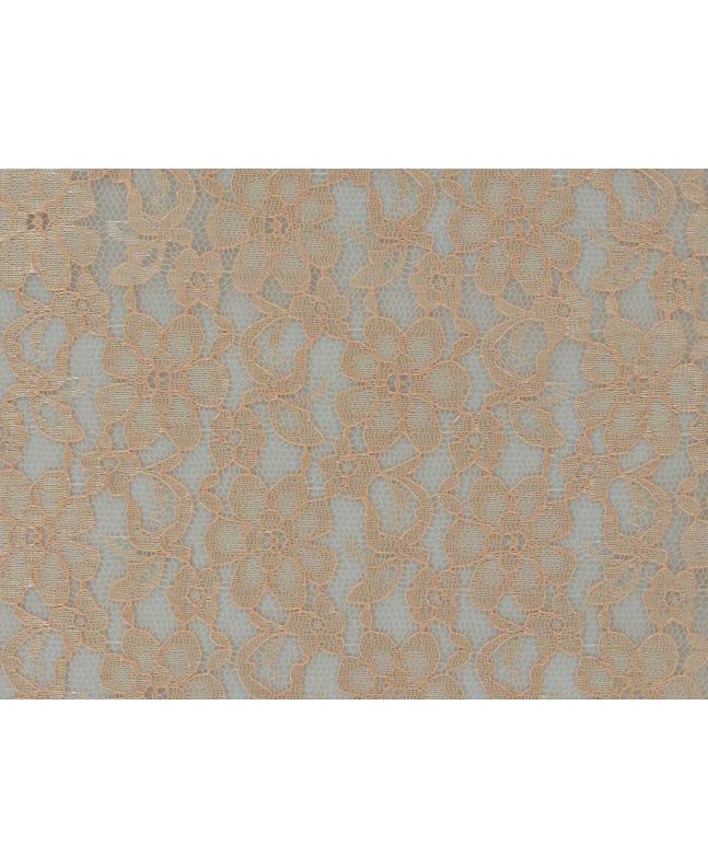 Flower Flutter Corded Lace, Peach