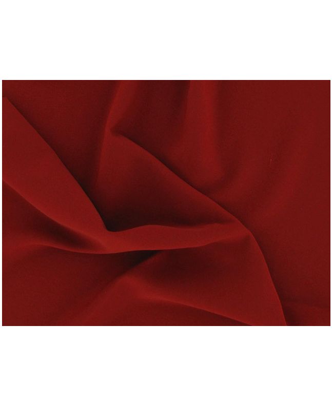 French Crepe - Crimson