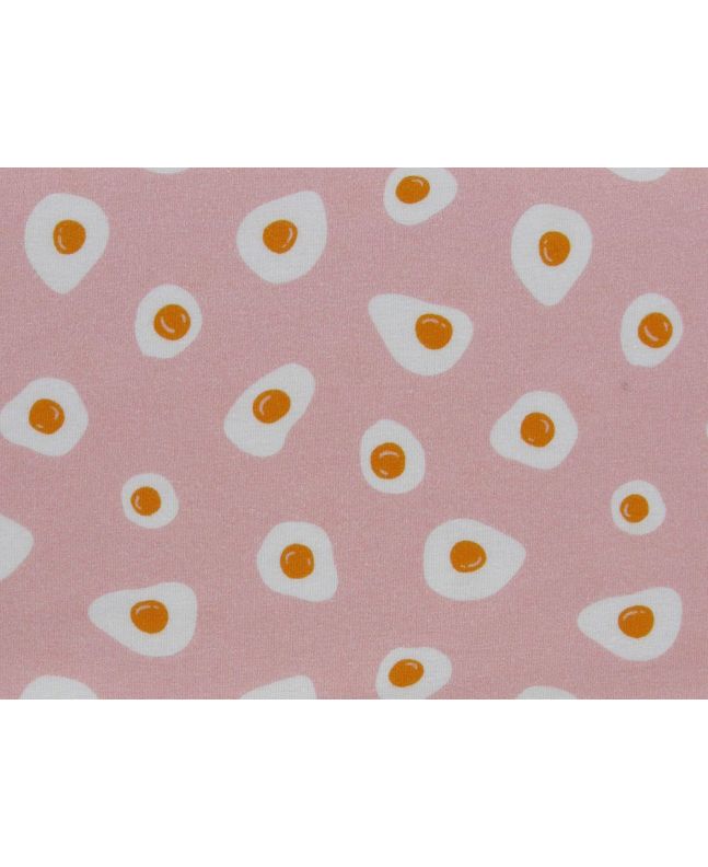 Fried Egg Cotton Jersey