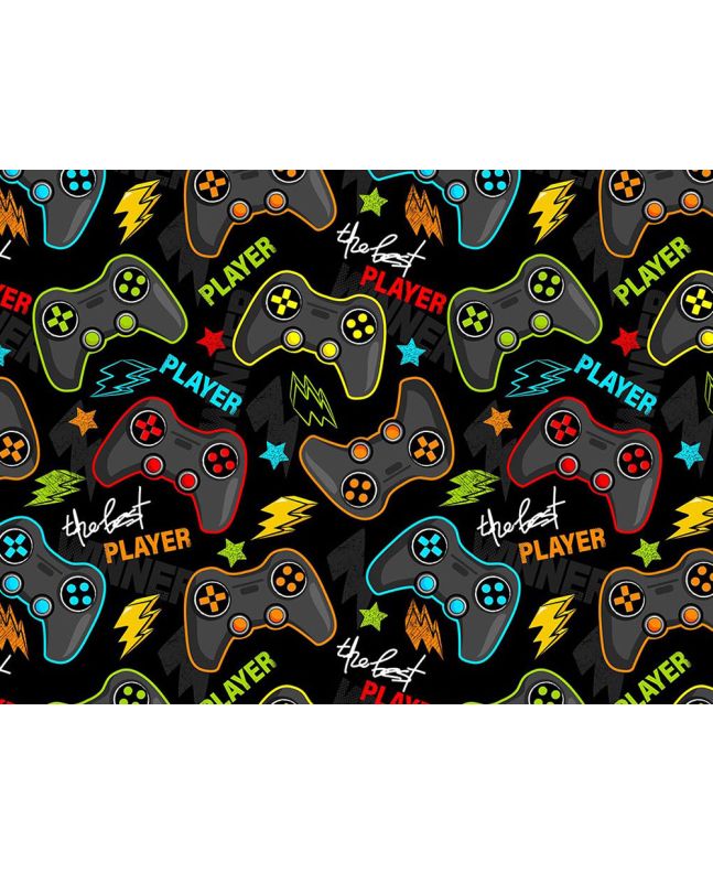 Gamer Series Cotton Print, Best Player