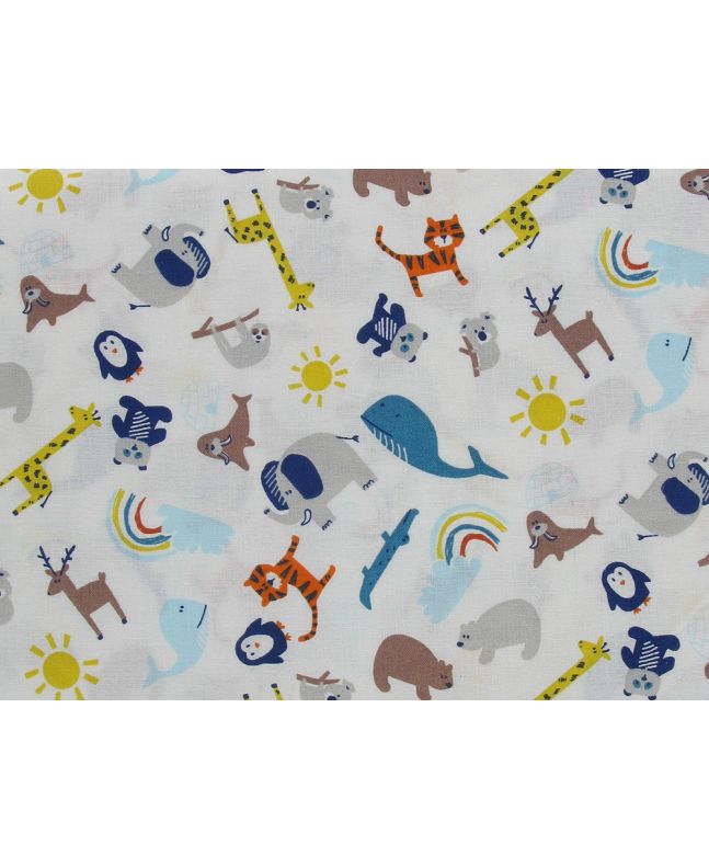 Global Adventures Cotton Print, Animals